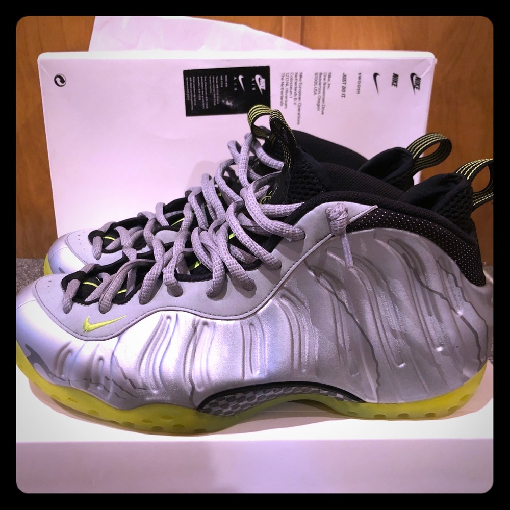 Nike Foamposites Lime Green Commo size 10